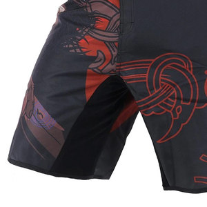 Shorts MMA pour hommes entièrement personnalisés, style parfait, très demandés, prix raisonnable, designs uniques, légers. - Product Image 3