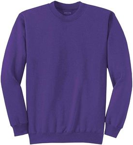Sudadera de algodón para hombre, cuello redondo, forro polar grueso, fabricante de impresión personalizada - Product Image 6