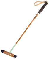 Bâton de polo en bois professionnel personnalisable pour les sports de niveau tournoi, avec une poignée confortable et des performances durables