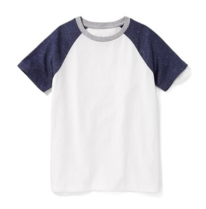 Camiseta Unisex de Algodón Puro de Manga Corta con Mangas Raglán a Contraste, Estilo Moderno, Cualquier Talla - Product Image 6