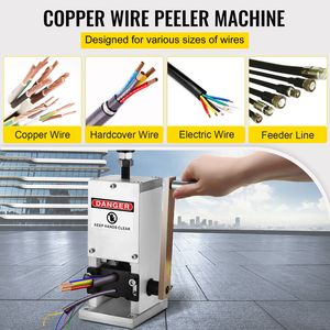 Portable Hand Crank <b>Wire</b> <b>Stripper</b> Machine Manual 0.06-0.98 Inches Aluminum Co Cable Manufacturing Equipment - Product Image 6