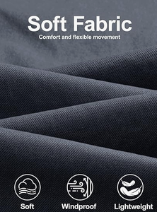 Chaqueta Bomber para Hombre, Ligera, Cortavientos, Casual, Elegante, con Cremallera Bidireccional, para Todas las Temporadas - Product Image 6