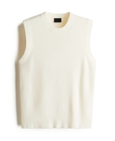 Gilet en tricot sans manches pour homme, taille plus, col rond, en spandex/coton, couleur unie, haute qualité, respirant, vêtements décontractés d'automne