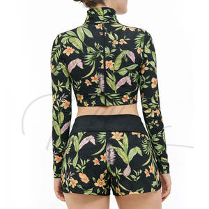 Ensembles de sport personnalisés OEM Fiess Apparel de haute qualité pour femmes : Soutien-gorge court, leggings et ensemble de yoga personnalisable - Product Image 5