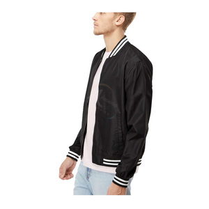 Chaqueta Bomber Ligera Personalizada de Tela de Poliéster con Cierre de Cremallera, Chaqueta Impermeable de Alta Calidad al por Mayor - Product Image 4