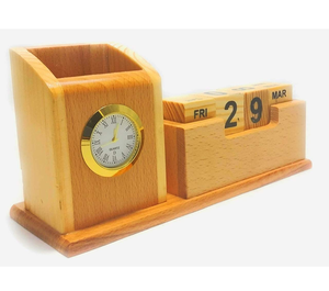 Porte-stylos en bois au design exceptionnel, cadeaux d'affaires pour professionnels, cadeau de bureau haut de gamme, porte-stylos en bois d'acacia - Product Image 4