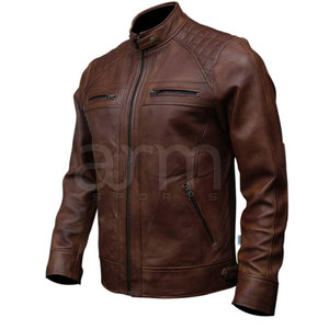 Top Selling Wholesale Rate Leather Motorbike <b>Racing</b> <b>Jacket</b> With Top Stitching Genuine Leather Material Motorbike <b>Jackets</b> - Product Image 2