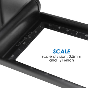 2-in-1 Professional LED Desktop & Handheld Magnifier - 10X/25X Dual Lens with UV Light & <b>Scale</b> Base for <b>Precision</b> Work - Product Image 6