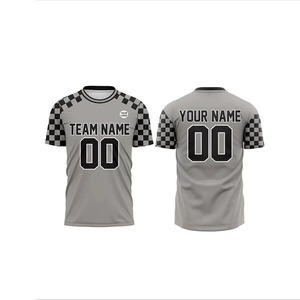 เสื้อทีมชาย พิมพ์ลายแบบซับลิเมชั่น เสื้อฟุตบอลชาย ปรับแต่งได้พร้อมชื่อและหมายเลข - Product Image 5