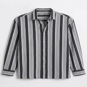 Camisa Premium para Hombre con Múltiples Rayas, 100% Algodón Teñido en Hilo, Estilo Casual de Negocios, Fabricación Inteligente en India - Product Image 3