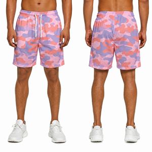 Purple <b>Black</b> Camouflage <b>Men</b> Mesh <b>Shorts</b> Heavy Knit Polyester Stretch Waist High Airflow Sports Mesh <b>Shorts</b> - Product Image 5