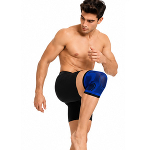 Workout Knee Sleeve Pads for Men Women Gym Fitness Training <b>Running</b> Hiking Protective Athletic Flexible Durable Non Slip OEM ODM - Product Image 5
