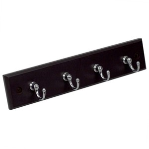 Walnut Wood Veneer with Solid Core wooden <b>key</b> holders and wall hooks OEM Custom Wholesale | Aqdus Saleem India - Product Image 2