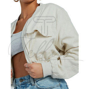 Nouveau style – Blouson bomber en toile respirante pour homme, dernière conception, coupe courte, haute qualité, vente en gros - Product Image 4