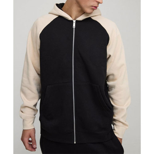 Ensemble de survêtement pour homme avec logo personnalisé, 100% coton, veste et pantalon à cordon de serrage extensibles dans quatre directions, pour la salle de sport et les activités de plein air - Product Image 3