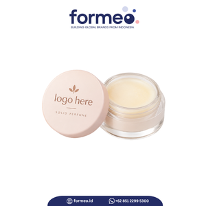 Perfume Sólido en Crema de Marca Privada OEM, Fragancia Corporal Duradera para Uso Diario, Diseño Moderno Unisex, Frasco Beige con Tapa Transparente - Product Image 4