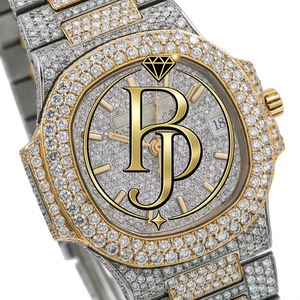 Briva – montre-bracelet de luxe carrée en verre argenté, analogique, avec lunette scintillante, bracelet en acier inoxydable, mouvement à Quartz, résistante à l'eau 10 - Product Image 5