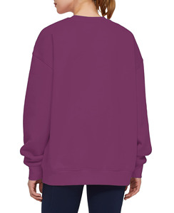 Camisetas de manga larga unisex de punto holgadas de 240G, estilo streetwear, vintage, de fábrica - Product Image 2