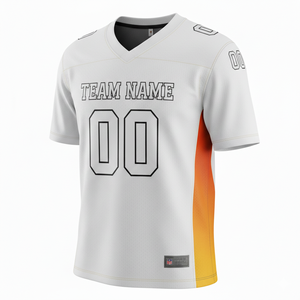 Maillots de football personnalisés par sublimation pour adultes, manches courtes, maille respirante, séchage rapide, antibactériens, anti-UV, grandes tailles - Product Image 4