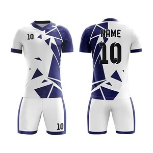 Uniforme de Fútbol al por Mayor, Jersey y Pantalones Cortos Personalizados para Hombre, Ropa Deportiva, Tela Transpirable, Resistente al Viento y de Secado Rápido, Impresión por Sublimación - Product Image 3