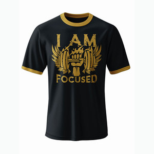 <b>Men</b> Casual Plus Size Gym Fitness Bodybuilding T <b>Shirt</b> Slim Fit <b>Stretch</b> <b>Shirts</b> Crew Neck Short Sleeve Plain Logo Pattern - Product Image 3