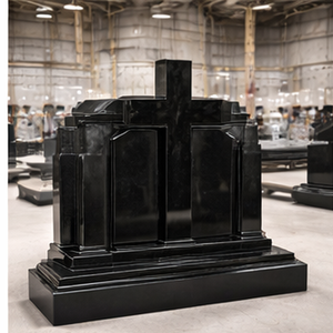 Losa de Granito Negro Absoluto Mongol Pulido, Diseño Moderno Premium para Uso en Escaleras - Product Image 3