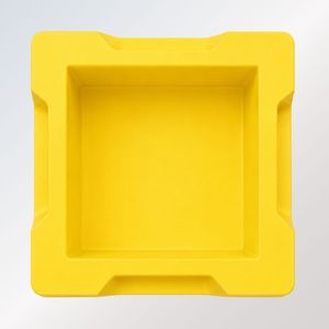 Heavy-Duty 150 × 150 × 150 mm PVC Concrete Cube Mould for Compressive Strength Testing - Product Image 3