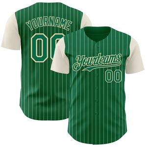 Maillots de baseball personnalisés sublimés - 100% polyester, impression par sublimation à transfert thermique, nom de l'équipe, logo, positions personnalisés - Product Image 5