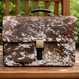 Maletín de Cuero para Portátil, Hecho a Mano, de Piel de Vaca, para Hombres y Mujeres, Elegante, para Oficina, Proveedor Mayorista LHLB-0019 - Product Image 1