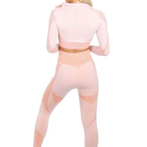 Sujetador deportivo ligero de alto soporte sin costuras para mujer con diseño sólido y logo frontal, ropa deportiva para yoga - Product Image 5