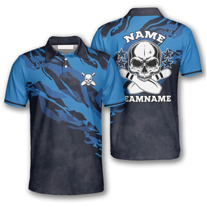 Camisetas de Polo para Bolos al por Mayor, Uniformes Deportivos de Manga Corta Transpirables para Equipos, Ropa Deportiva para Torneos OEM - Product Image 1