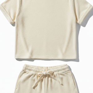 Conjuntos de Camisetas Casuales de Verano para Hombre Hechas de Algodón Terry Ecológico Puro |   Transpirable, de Alta Calidad, Colores y Tallas Personalizables |   OEM - Product Image 3