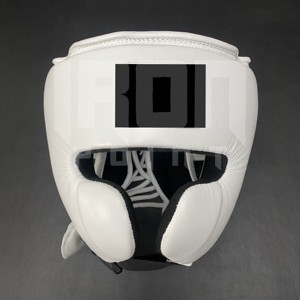 Protectores de Cabeza de Boxeo Personalizables de Cuero Vacuno de Primera Calidad con Cordones, Acolchado Grueso de 4 Capas, Agarres Antideslizantes que Absorben la Humedad para Entrenamiento - Product Image 1