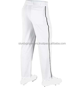 Pantalons de baseball athlétiques de haute qualité, personnalisés, respirants, entièrement imprimés par sublimation, 100% polyester, vêtements d'équipe professionnels, OEM - Product Image 4