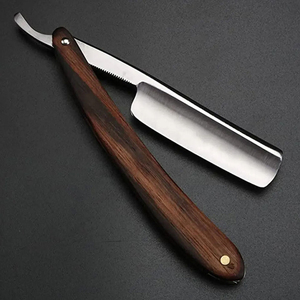 Stainless Steel Disposable <b>Single</b> <b>Blade</b> Manual <b>Razor</b> with Plastic Handle for Male Barber Shop Beard Grooming and Hand Shaving - Product Image 5
