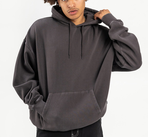 Sudadera con Capucha Personalizada para Hombre, 100% Algodón Grueso, con Estampado, para Marcas de Ropa, Proveedor Mayorista de Prendas con Estampado en Relieve - Product Image 4