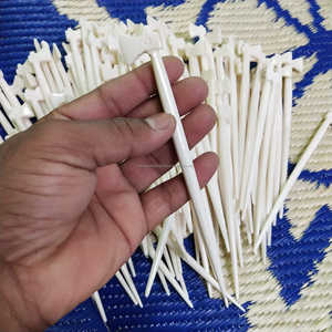 Alta demanda de horquillas para el cabello estilo vikingo de hueso de búfalo blanco a precio económico. - Product Image 6