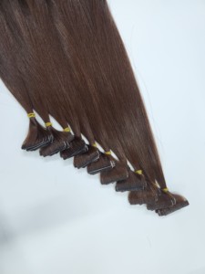 Dream Hair DR04 Hanoi Vietnamese Virgin Hair <b>Bleached</b> Tape Extensions Natural Wavy/straight Double Drawn Perm All Colors - Product Image 1