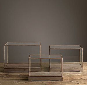 Metal & Glass Jewelry Boxes With Metal Frame For Jewelry Organizers And Decorative Use Customized Glass Jewelry Boxes - Product Image 1