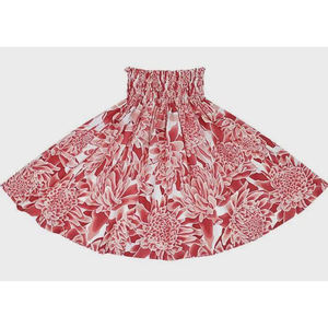 Falda Maxi Bordada con Estampado Floral Tropical Hawaiano para Mujer, Falda Informal Ligera y Fluida para Otoño - Product Image 1