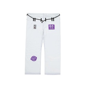 Kimono de Jiu Jitsu Shoyorol Blanco Personalizado, Kimono BJJ Mamba Competitor, Nuevo Parche Morado, Equipo de Artes Marciales de Algodón con Bordado Personalizado - Product Image 3