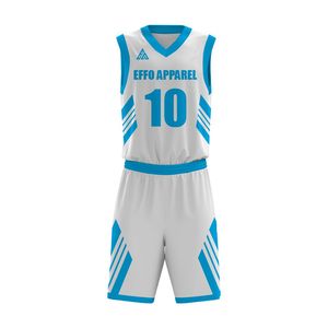 Uniforme Deportivo de Baloncesto Transpirable, Jersey y Pantalones Cortos Ligeros, Fabricante de Exportación OEM Personalizado - Product Image 6