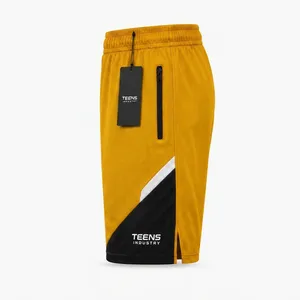 Premium Solid Athletic Sports <b>Shorts</b> Comfortable Lightweight Quick Dry Breathable with Elastic Waist for Gym Running and Workout - Product Image 3