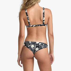 Traje de Baño de Dos Piezas con Estampado Floral, Sexy, para Playa, Bikini, Personalizado de Fábrica, para Mujer - Product Image 2