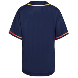 Camiseta de béisbol personalizada para hombre, ligera, transpirable, de poliéster, uniforme deportivo para entrenamiento y partidos - Product Image 2