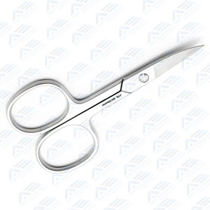 Tijeras para Cortar Uñas Aptas para la Escuela, para un Corte Preciso, Tijeras Profesionales Curvas para Cutículas y Uñas de los Pies - Product Image 3
