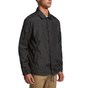 เสื้อแจ็คเก็ตโค้ชสำหรับผู้ชาย น้ำหนักเบา กันน้ำ มีฮู้ด โลโก้ด้านหน้า กันลม ใส่ได้สองด้าน เป็นมิตรกับสิ่งแวดล้อม สำหรับฤดูหนาว แห้งเร็ว ระบายอากาศได้ดี - Product Image 3