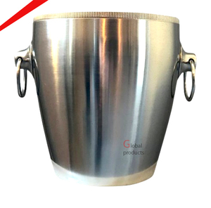 Most Selling Metal Beer Cooler Beverage Tub Wine <b>Champagne</b> <b>Bucket</b> with Handle for Luxury Home Parties Restaurant & Bar Table Use - Product Image 4