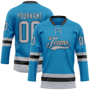 Maillot de hockey pour adultes surdimensionné léger et personnalisable, respirant, pour joueurs d'équipe, hockey sur glace, 100% polyester, séchage rapide - Product Image 1