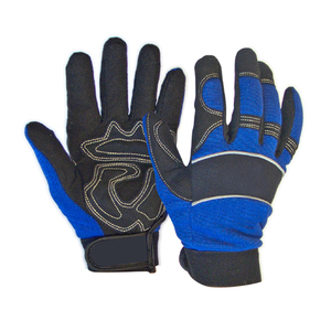 Guantes Mecánicos Deportivos para Exteriores con Palma de Cuero Sintético, Material de Alta Calidad, Guantes Mecánicos para Trabajo Industrial - Product Image 5